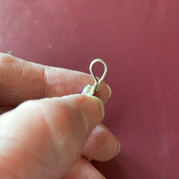 Opal & Sterling Pendant - Picture 4 of 4